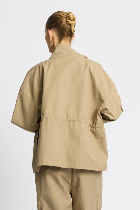 Tech Jacket Cloud, Beige Taupe