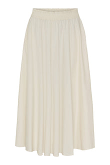 Irissa Midi Skirt, White Sand