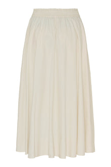 Irissa Midi Skirt, White Sand