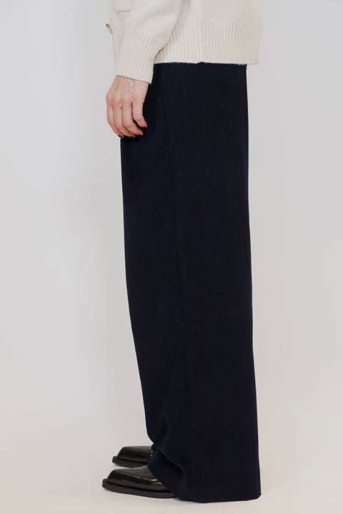 LouLou Pants, Navy fløjl