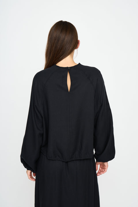 Lova Blouse, Black