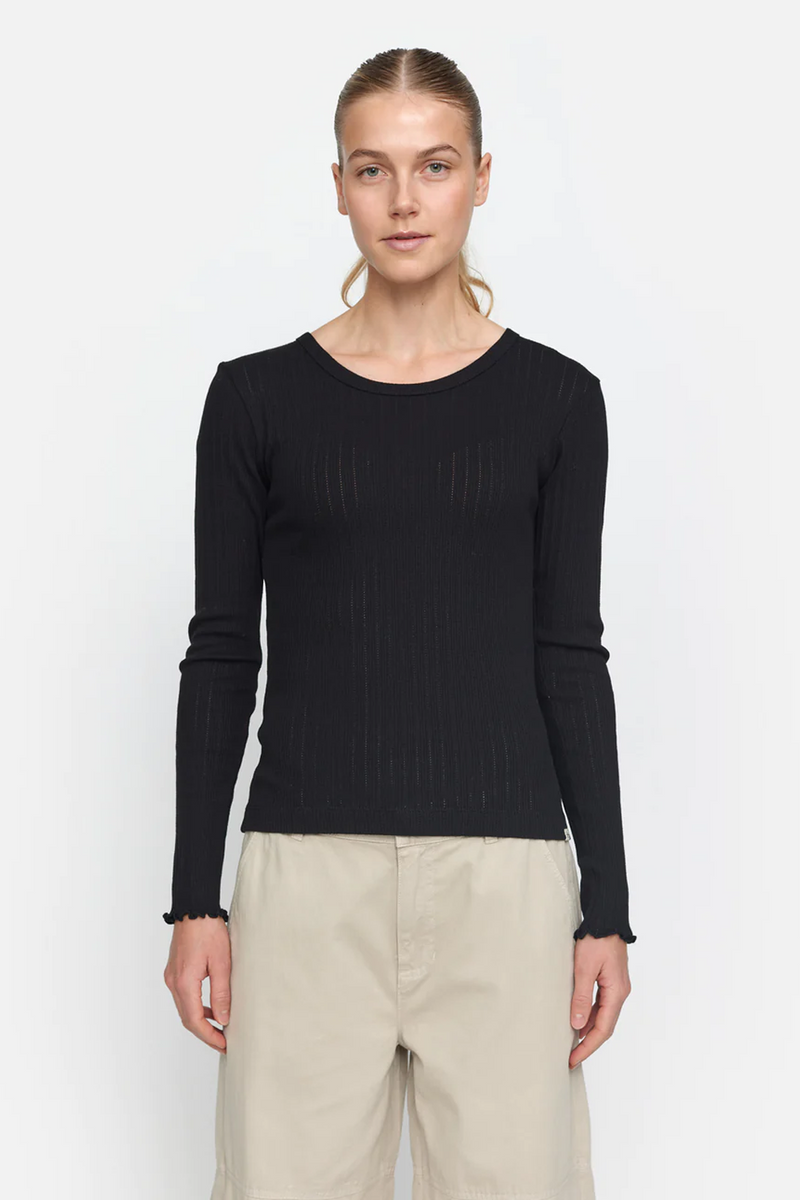 Ella LS Top, Black