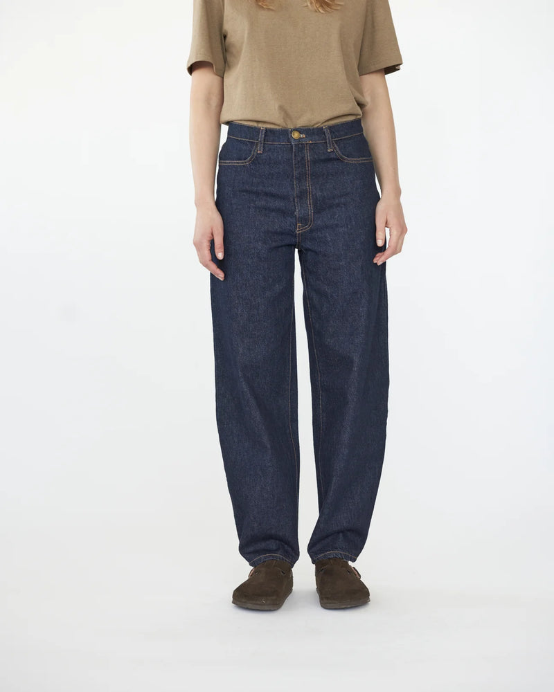 Hemp/Cotton Barrel Jeans