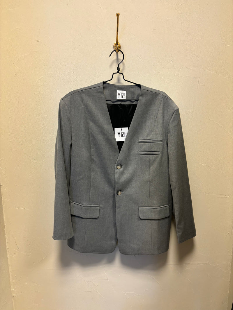 Cocoon Blazer, Grey