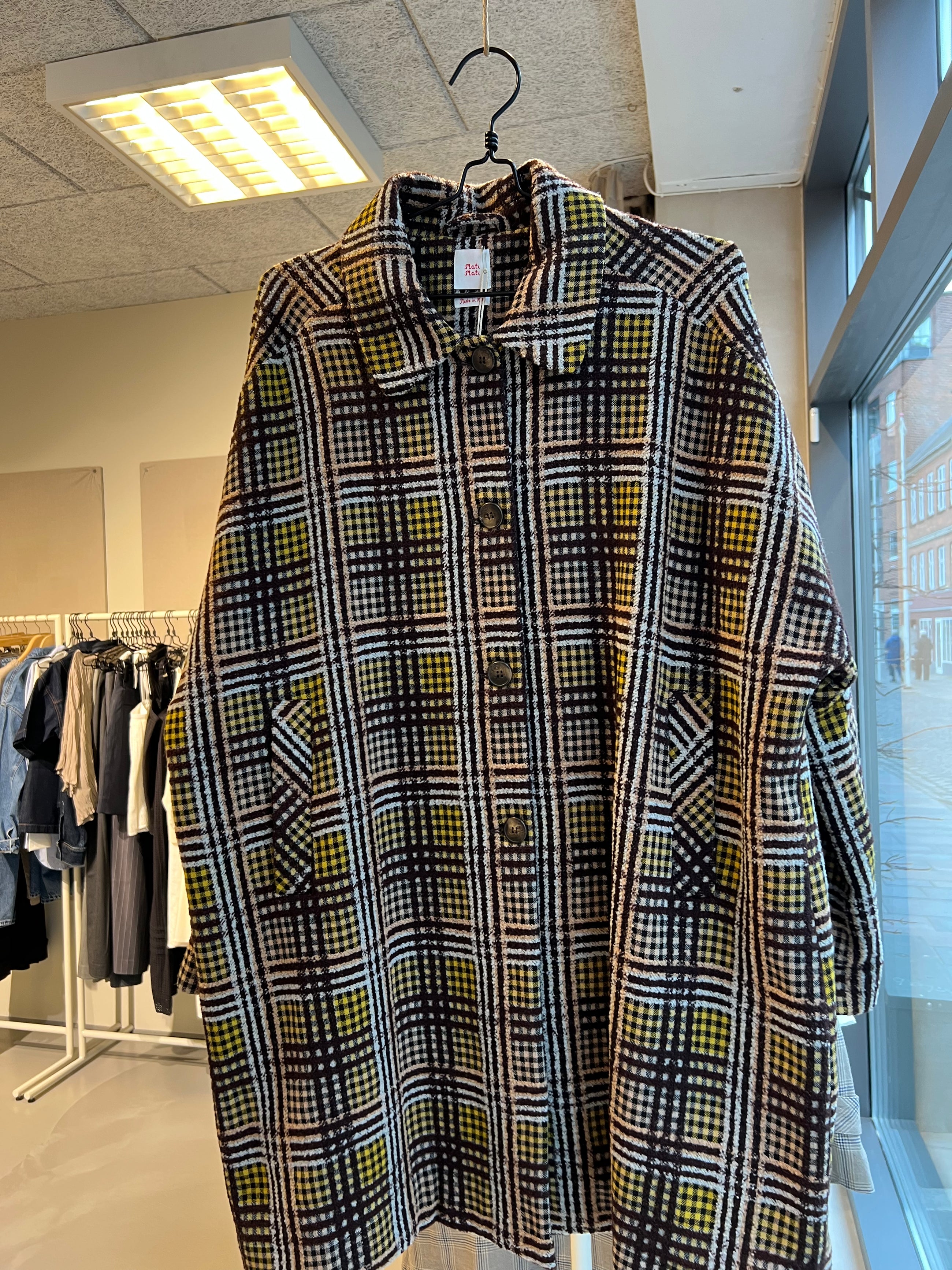 Summer LS Jacket, Wool check