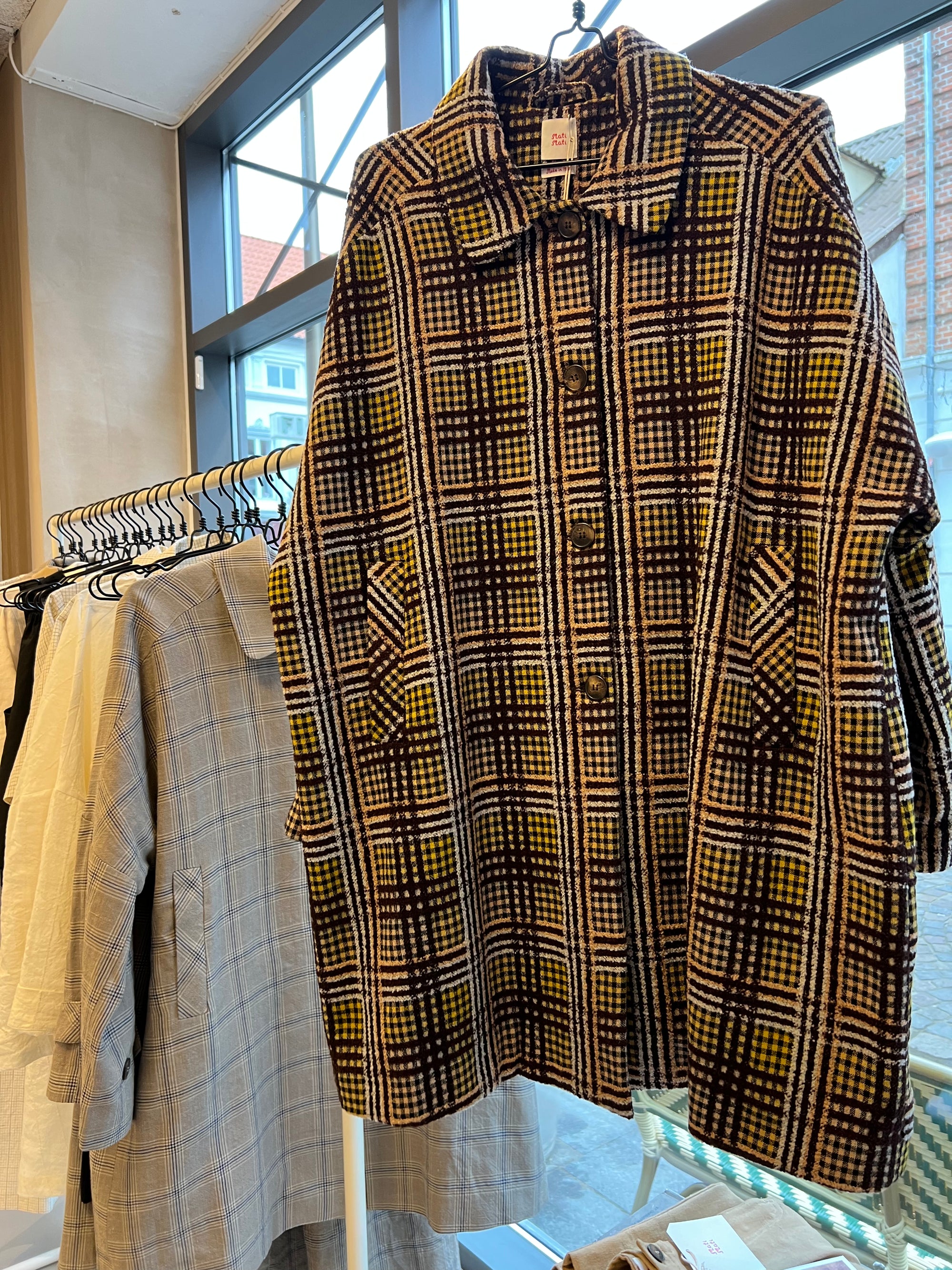 Summer LS Jacket, Wool check