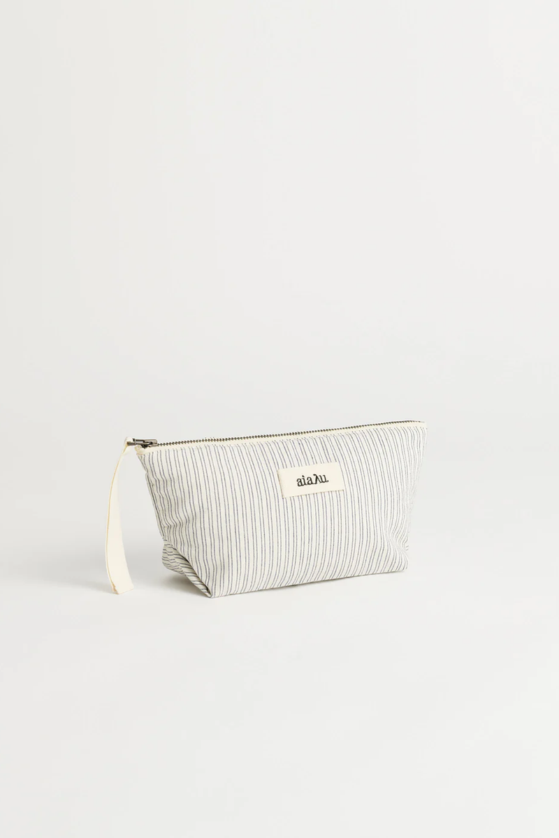 Pouch mini striped, Night Sky