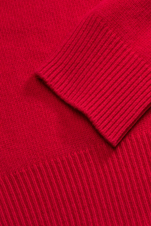 Silene T-neck, Aurora Red