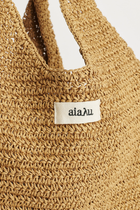 Sophia straw bag small, Pure Natural