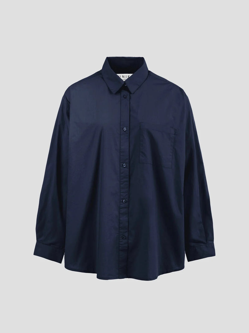 Ocean Shirt, Dark Navy