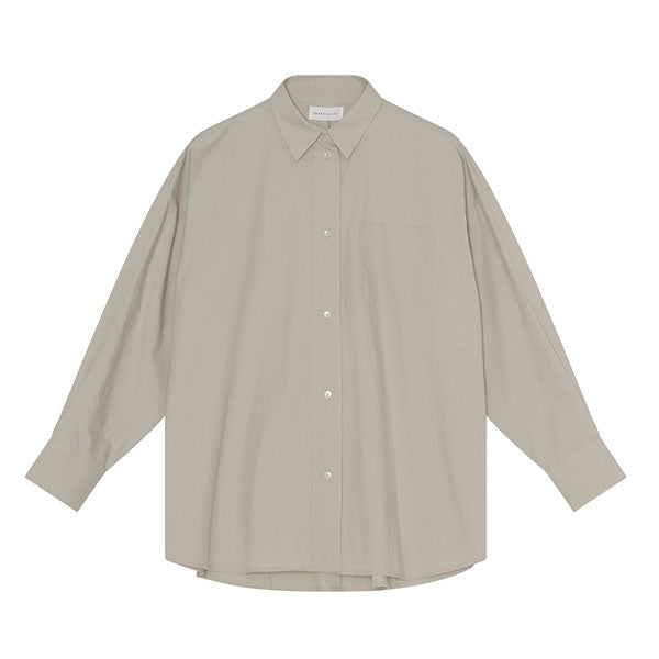 Edgar Shirt, Light Grey - Kontinue.dk